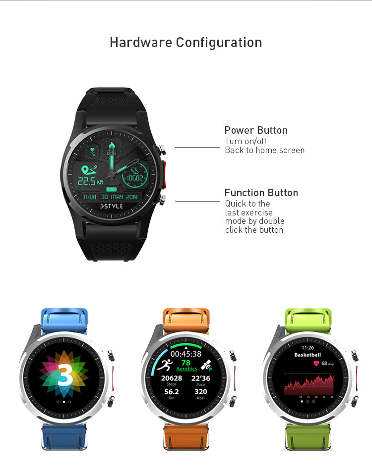 GPS Smart Watch - Precision Fitness and Health Companion