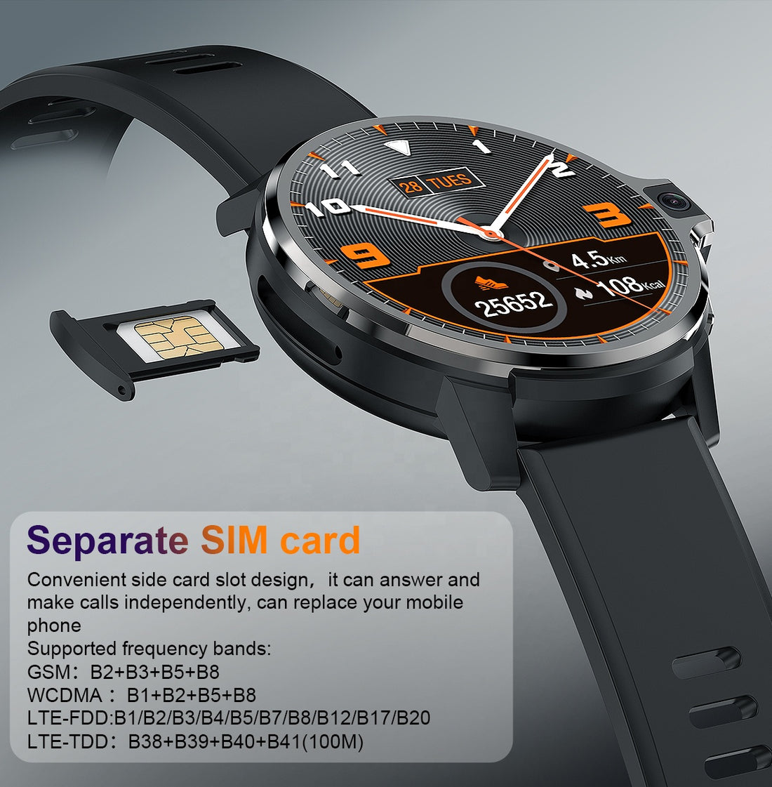 UltraConnect 4G Smartwatch