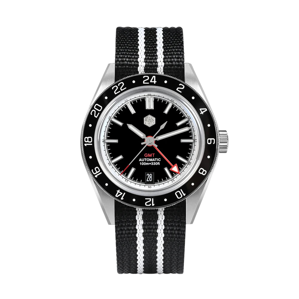 GMT 39.5mm Men Sports Watch