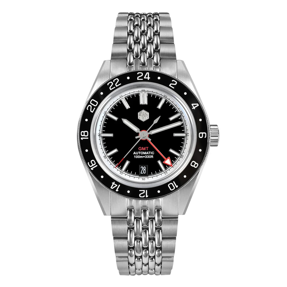 GMT 39.5mm Men Sports Watch